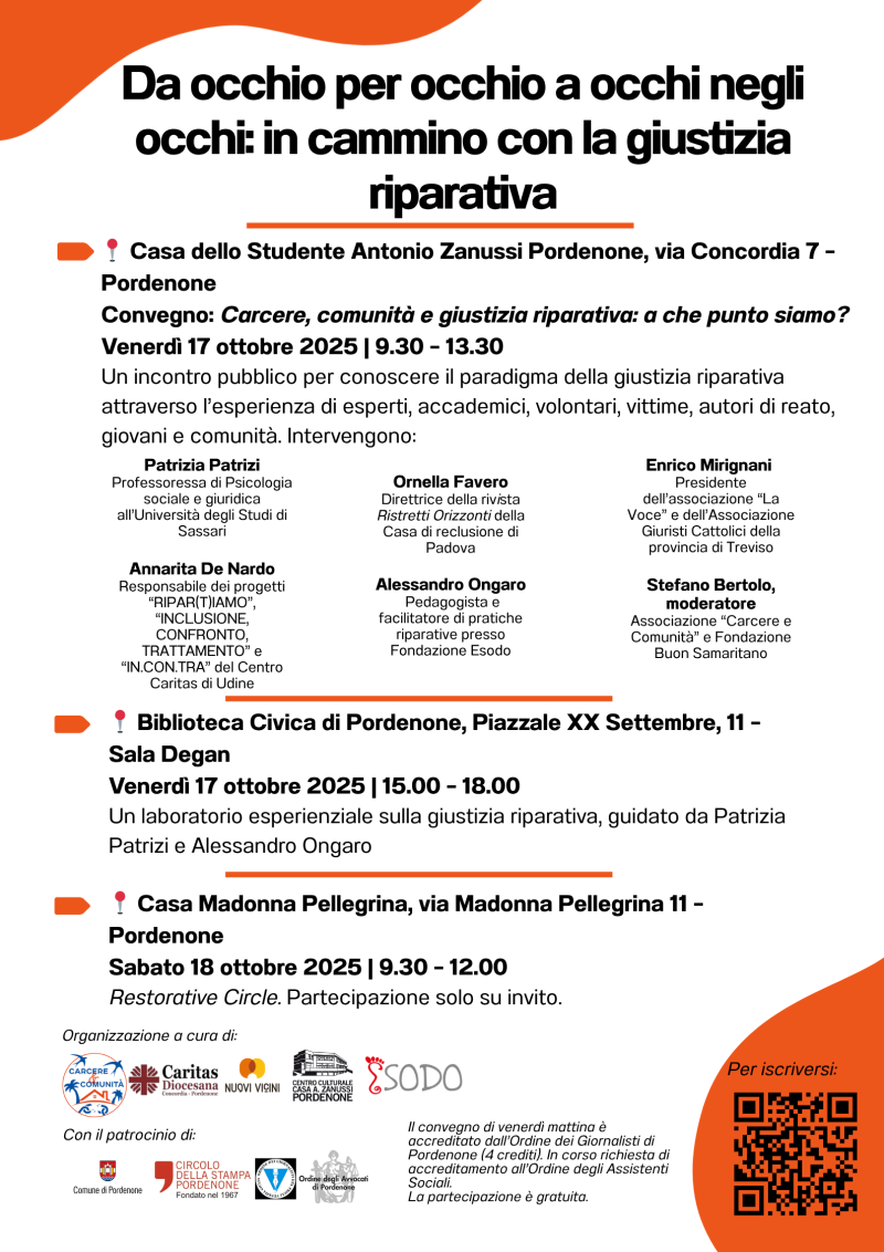convegno giustizia riparativa